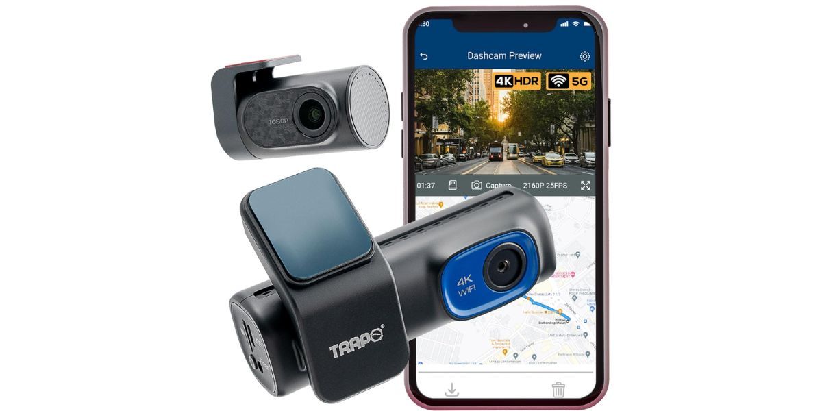 TRAPO T550 Dash Cam with GPS