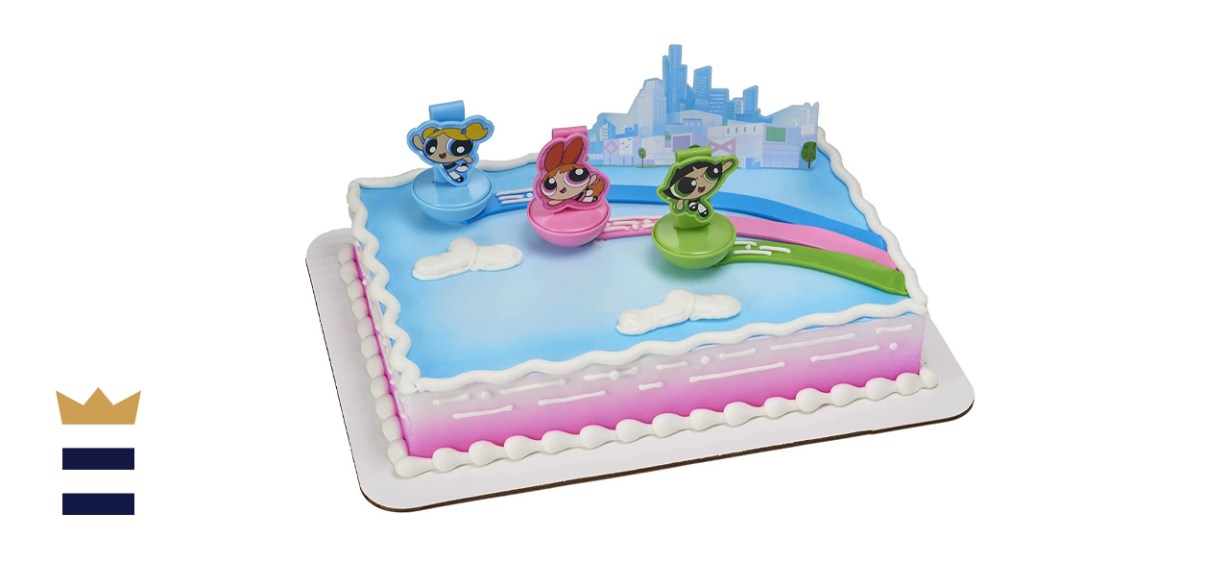 DecoSet The Powerpuff Girls The Day is Saved! Cake Topper
