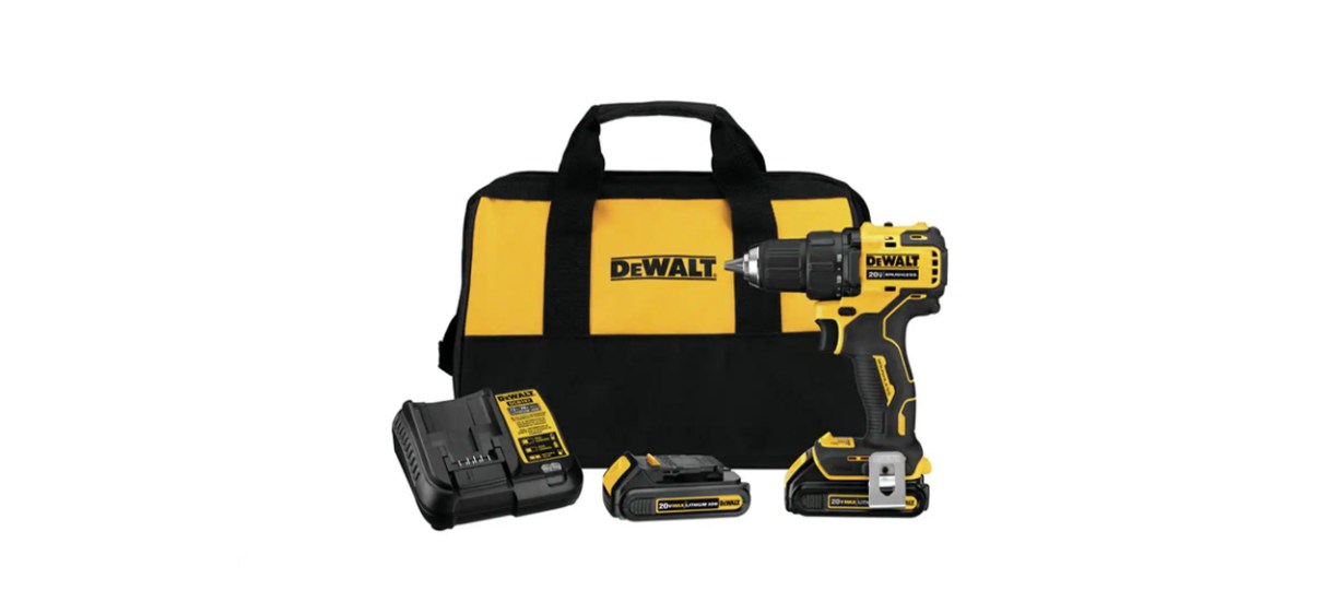 DeWalt Atomic 20-Volt Max Cordless Brushless Drill And Driver