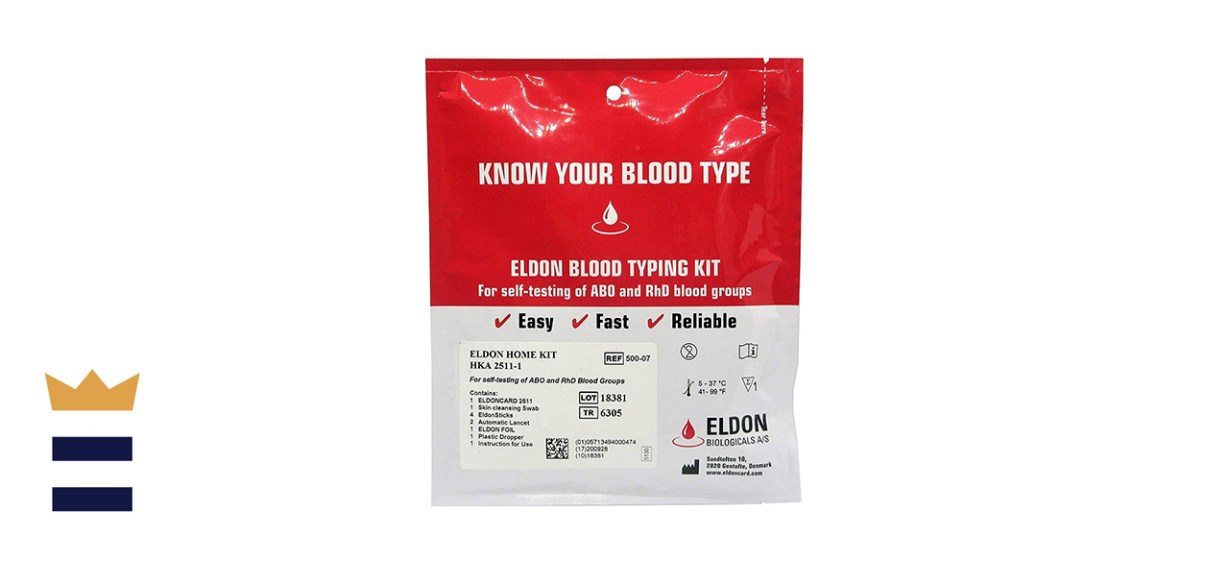 Eldoncard Blood Type Test