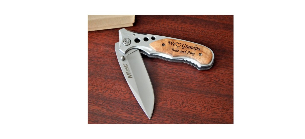 Engraved Pocket Knife 
