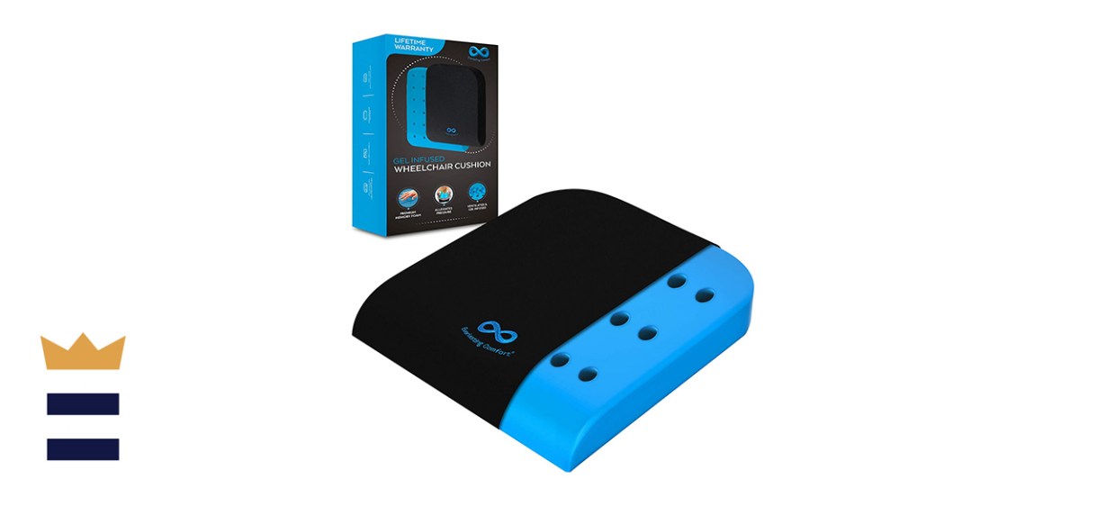 Everlasting Comfort Gel Memory Foam Wheelchair Seat Cushion