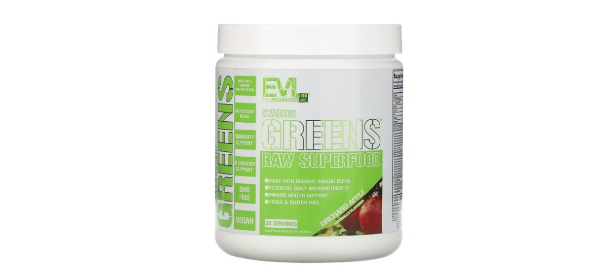 Evlution Nutrition Stacked Greens Raw Superfood