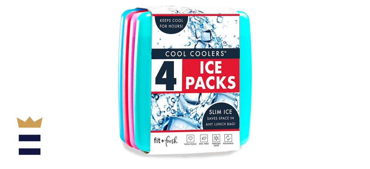 Fit + Fresh Cool Coolers Slim Ice Packs