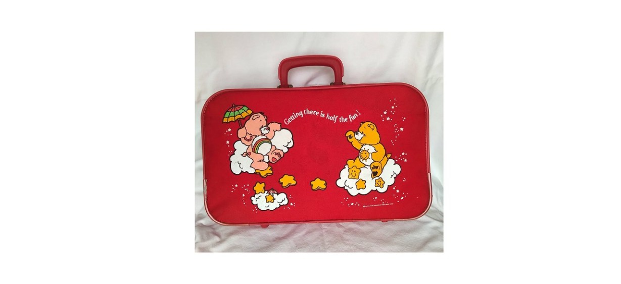 From Charlotte’s Attic Care Bear Vintage Rainbow Red Case
