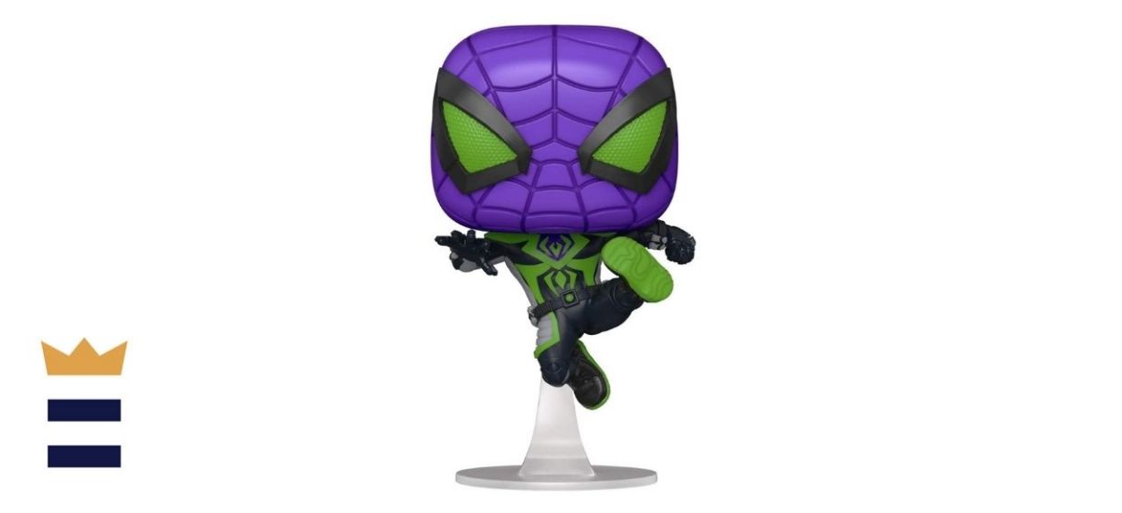 Funko Pop! Games Marvel’s Spider-Man Miles Morales - Miles Purple Rain Suit