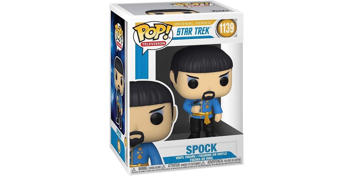 Funko POP TV- Star Trek - Spock (Mirror Mirror Outfit) Collectible Vinyl Figure