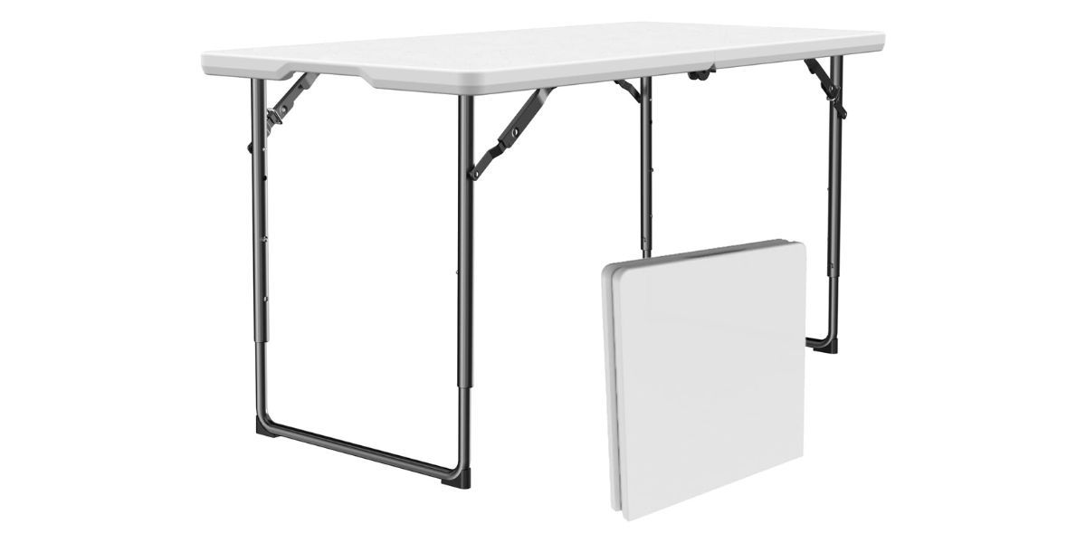 FurniEdge 4ft Folding Table