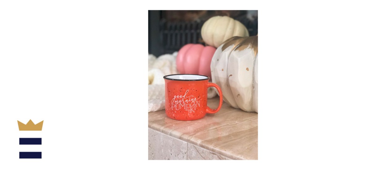 Good Morning Pumpkin Campfire Mug 