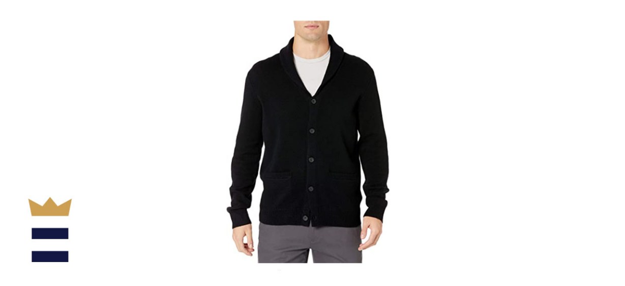Goodthreads Men’s Lambswool Shawl-Collar Cardigan