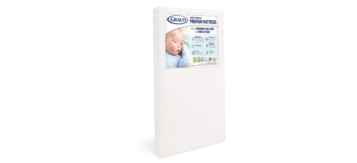 Graco Premium Foam Crib and Toddler Mattress in a Box