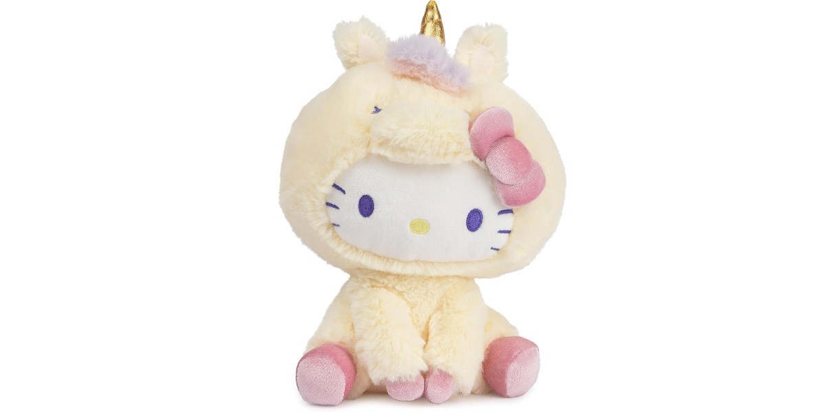 GUND Sanrio Hello Kitty Unicorn Plush Toy