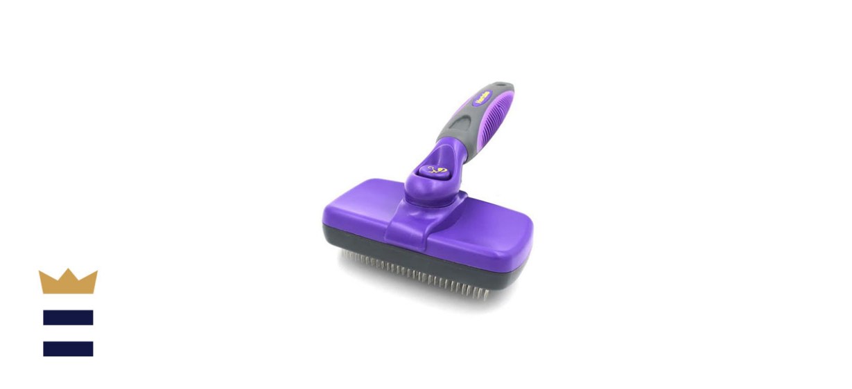 HERTZKO Self-Cleaning Slicker Brush