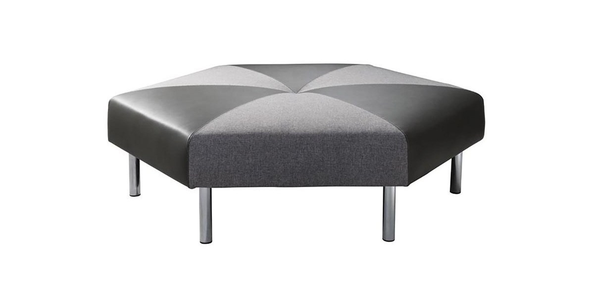 Hexagon Ottoman