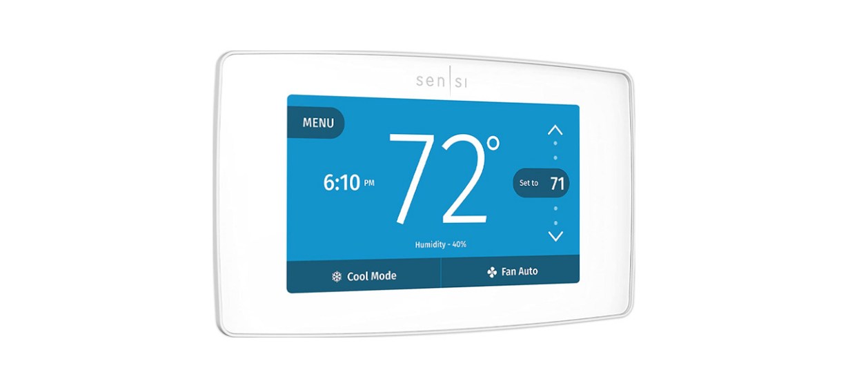 Best Emerson Sensi Touch Wi-Fi Smart Thermostat Best Emerson Sensi Touch Wi-Fi Smart Thermostat