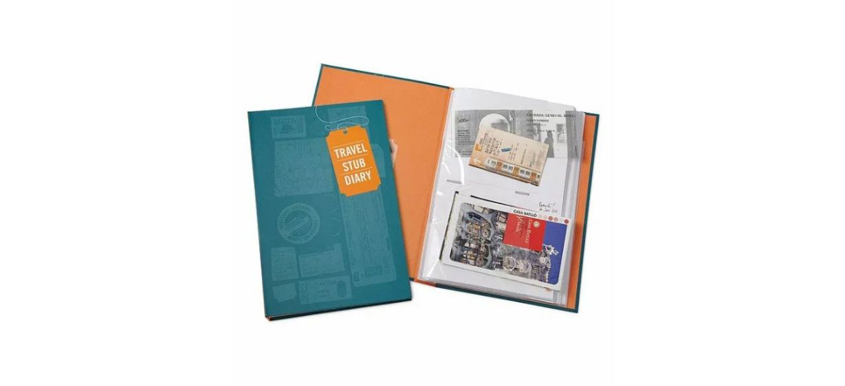 Travel stub diary
