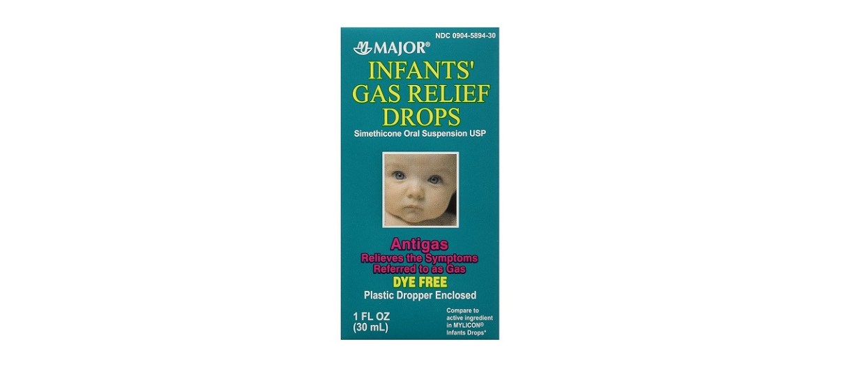 Infants’ Gas Relief Drops by Major Pharmaceuticals