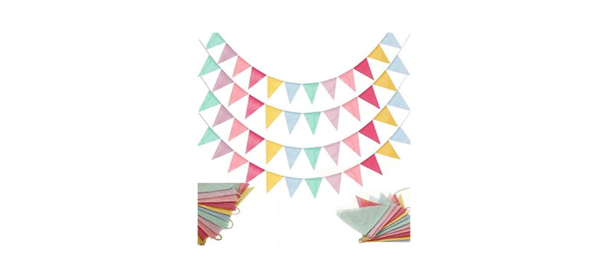 fabric pennant flags