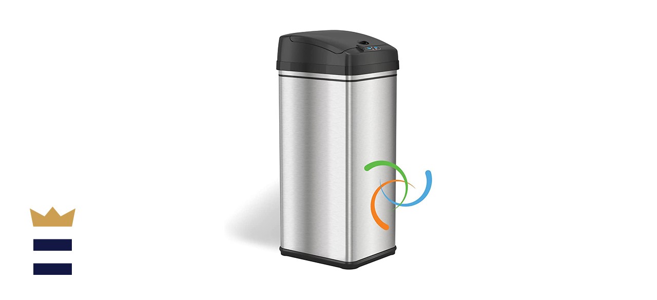 iTouchless 13-Gallon Automatic Trash Can