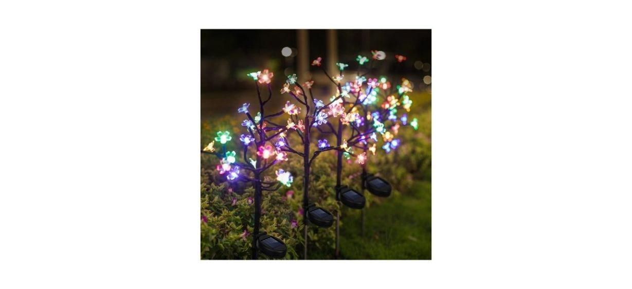 Jack &amp; Rose Flower Solar Garden Lights