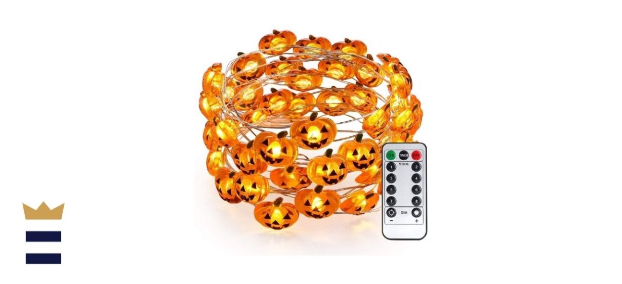 Jack-O-Lantern string lights