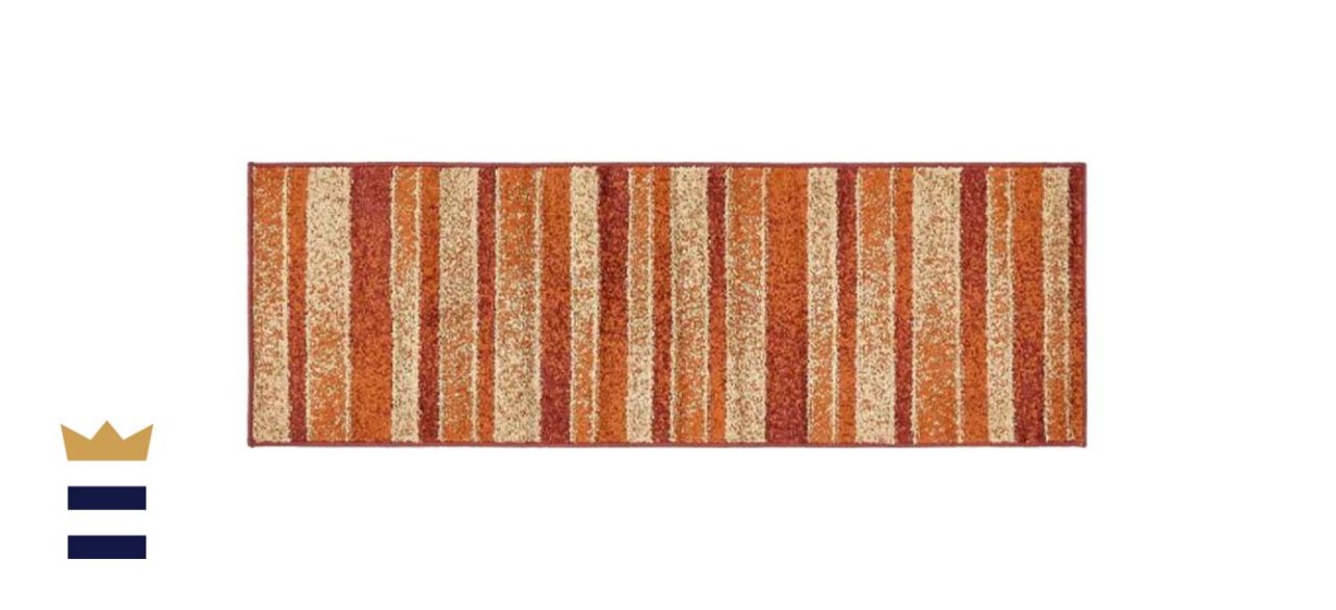 Jasia Jas12 Rust Red 2’ x 6' Runner Area Rug