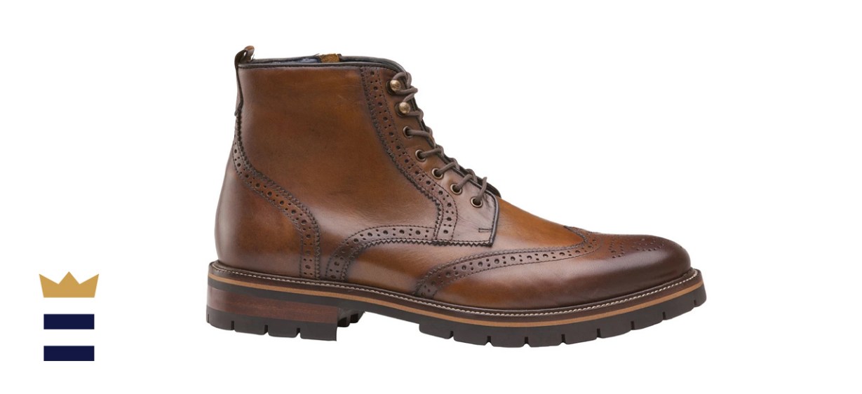 Johnston &amp; Murphy Men’s Cody Wingtip Zip Boot