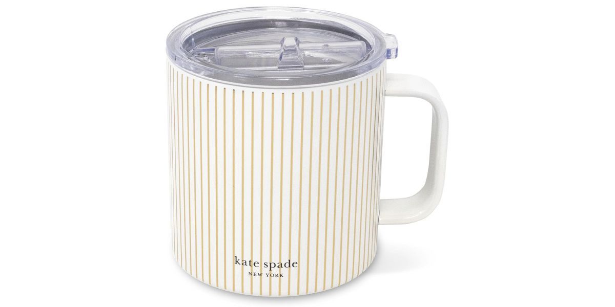 kate spade new york 16 oz Stainless Steel Insulated Mug