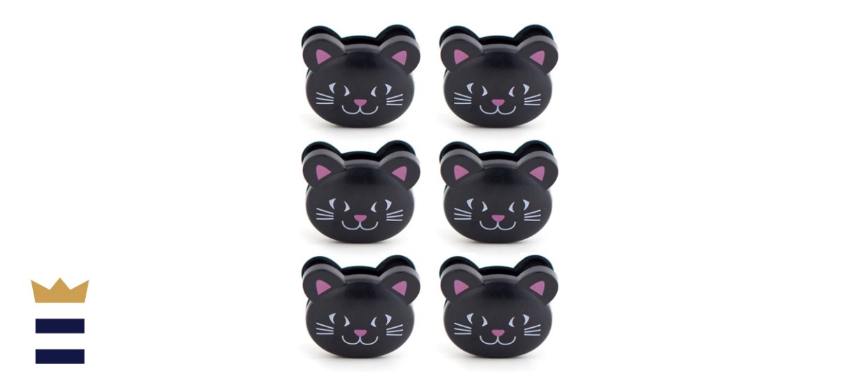 Kikkerland Cat Bag Clips