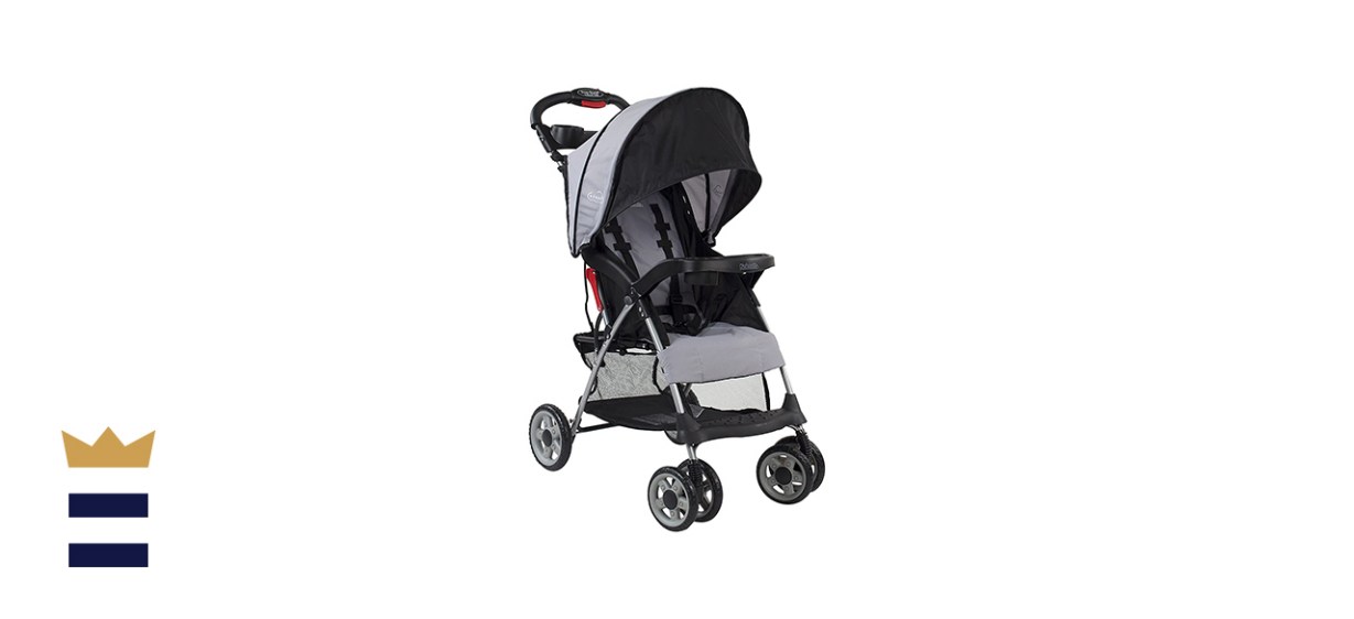 Kolcraft Cloud Plus Lightweight Easy Fold Compact Travel Baby Stroller 