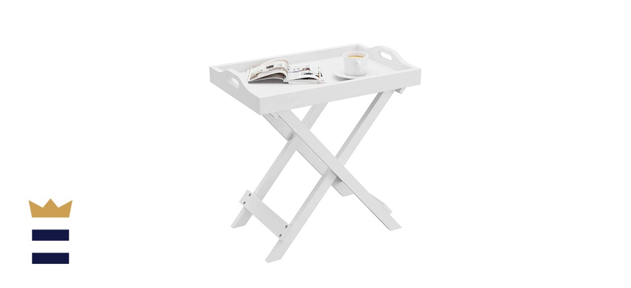 Lavish Home Accent Tray Stand Table