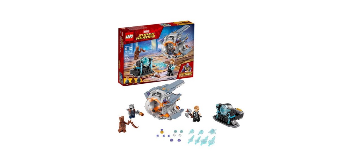 LEGO Marvel Super Heroes Avengers- Infinity War Thor’s Weapon Quest 76102 Building Kit