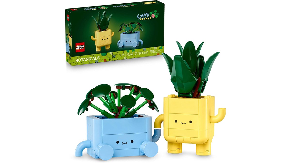 LEGO Botanicals Happy Plants Building Toys