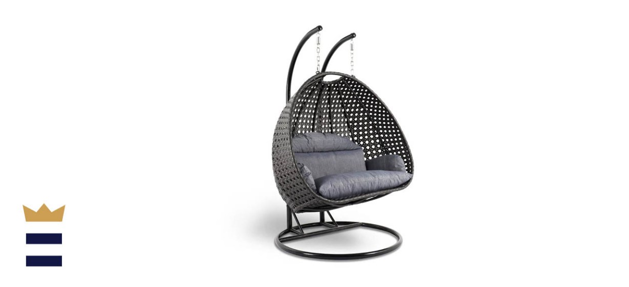LeisureMod 2-Person Hanging Chair