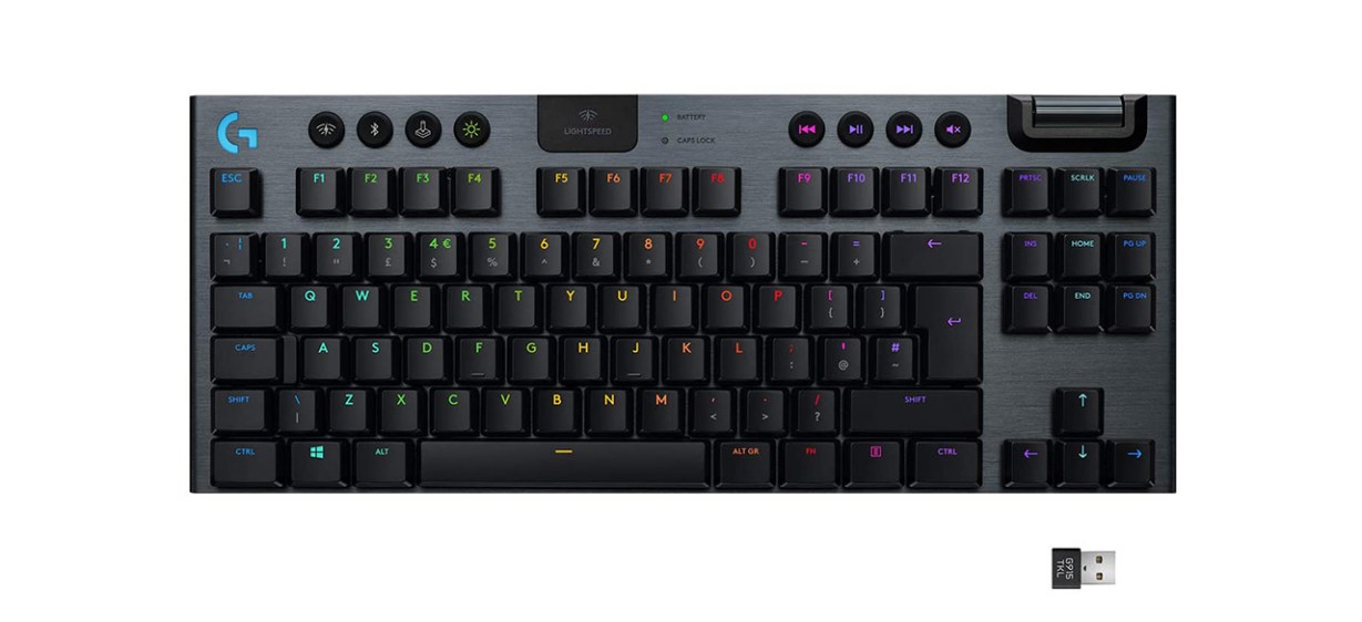 Logitech G915 Tenkeyless Lightspeed Wireless Mechanical Gaming Keyboard