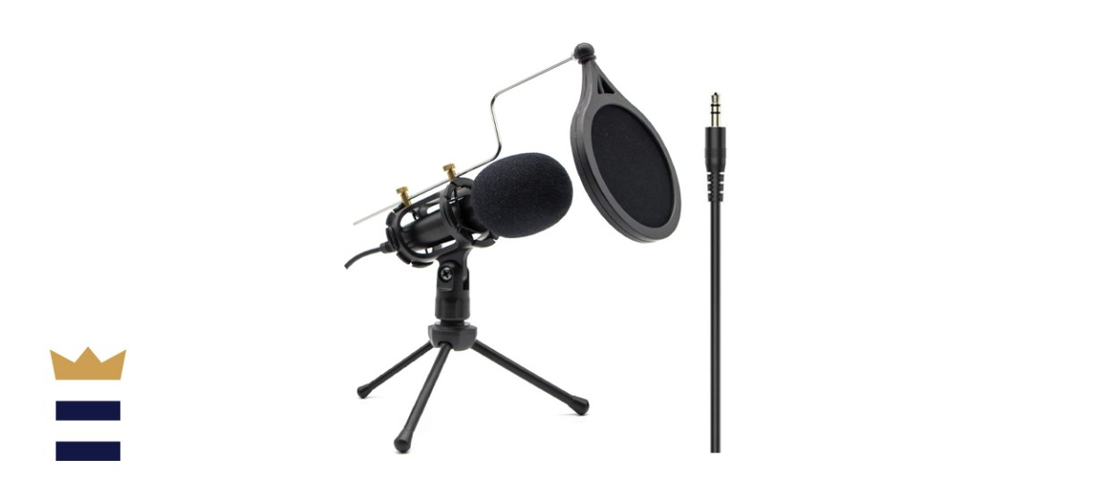 Looyuan 3.5mm Condenser Recording Microphone