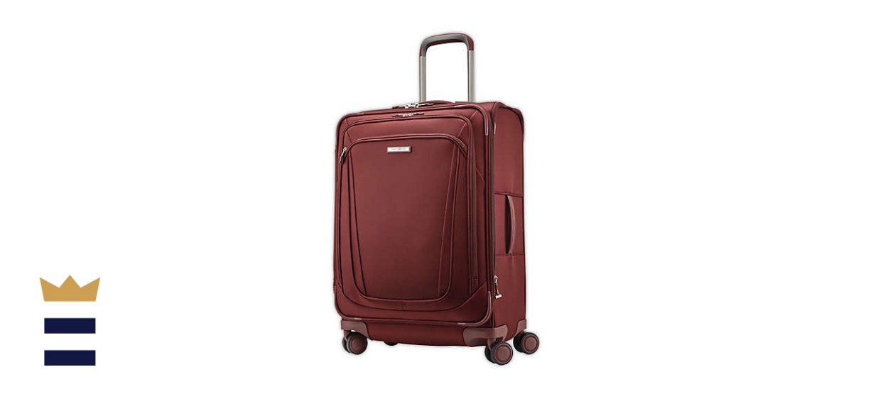 Samsonite® Silhouette 16 26-Inch Spinner Checked Luggage in Red