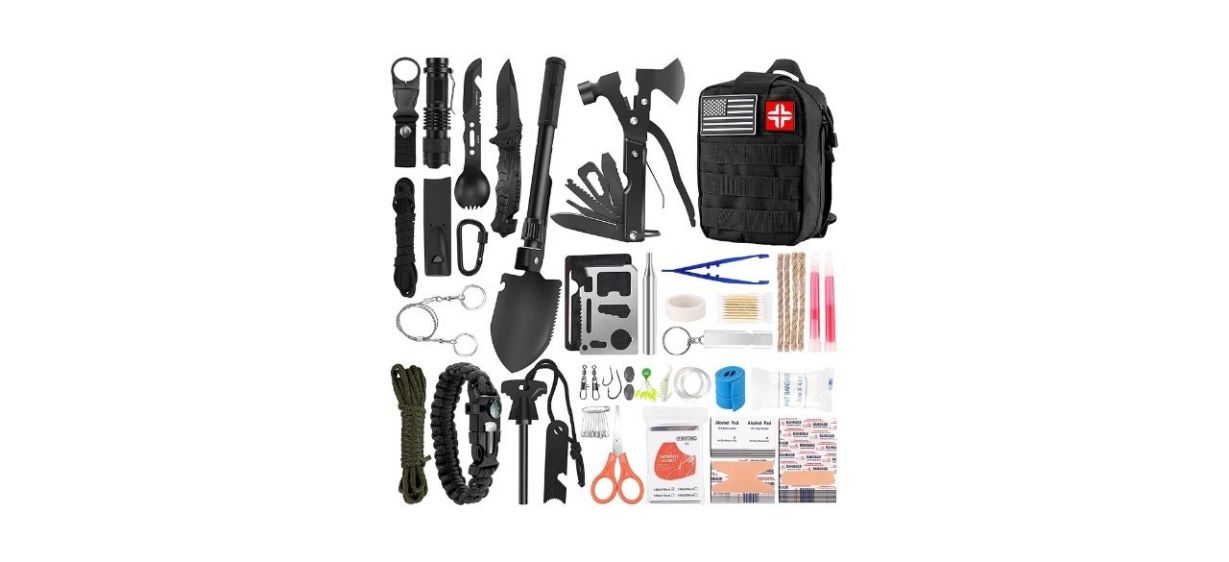 Luxmom Emergency Survival and First Aid Kit