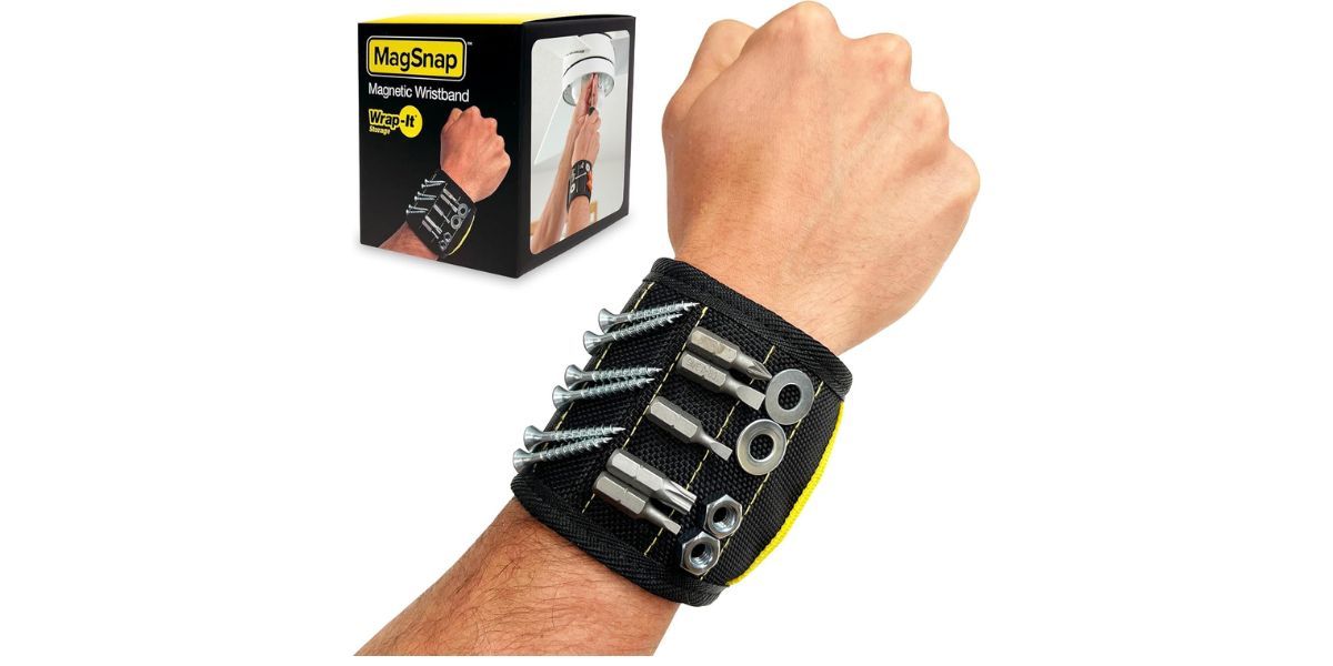 MagSnap Magnetic Wristband by Wrap-It Storage