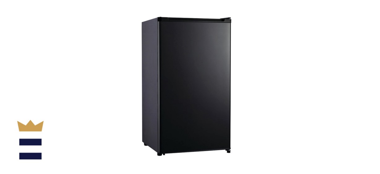  EUHOMY 3.2 Cu.Ft Compact Mini Fridge with Freezer, Single Door,  Black : Appliances