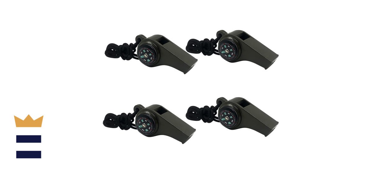 MeiNvShe 2-Pack Emergency Survival Whistle