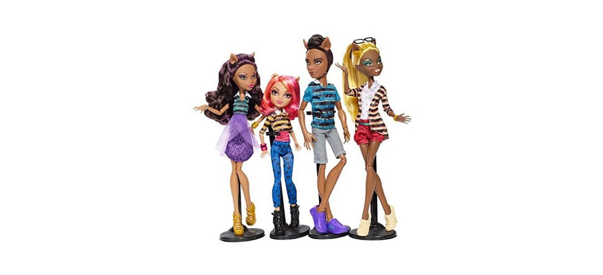 Monster High A Pack of Trouble 4-Doll Set