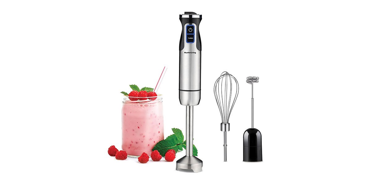 a picture of a hand blender, a handy applicance used for meal prepping