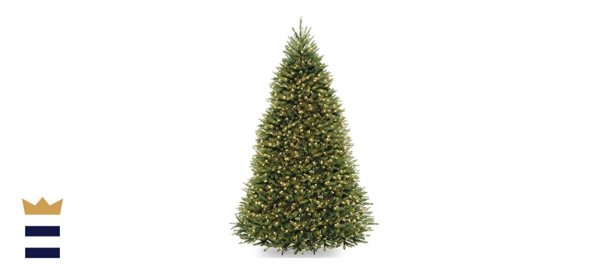 National Tree Company Dunhill Fir Tree with Dual Color LED Lights