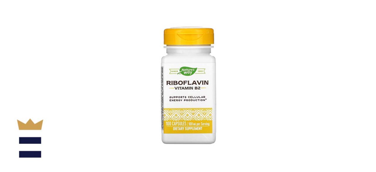 Nature's Way, Riboflavin, Vitamin B2, 100 Capsules (100 Milligrams)
