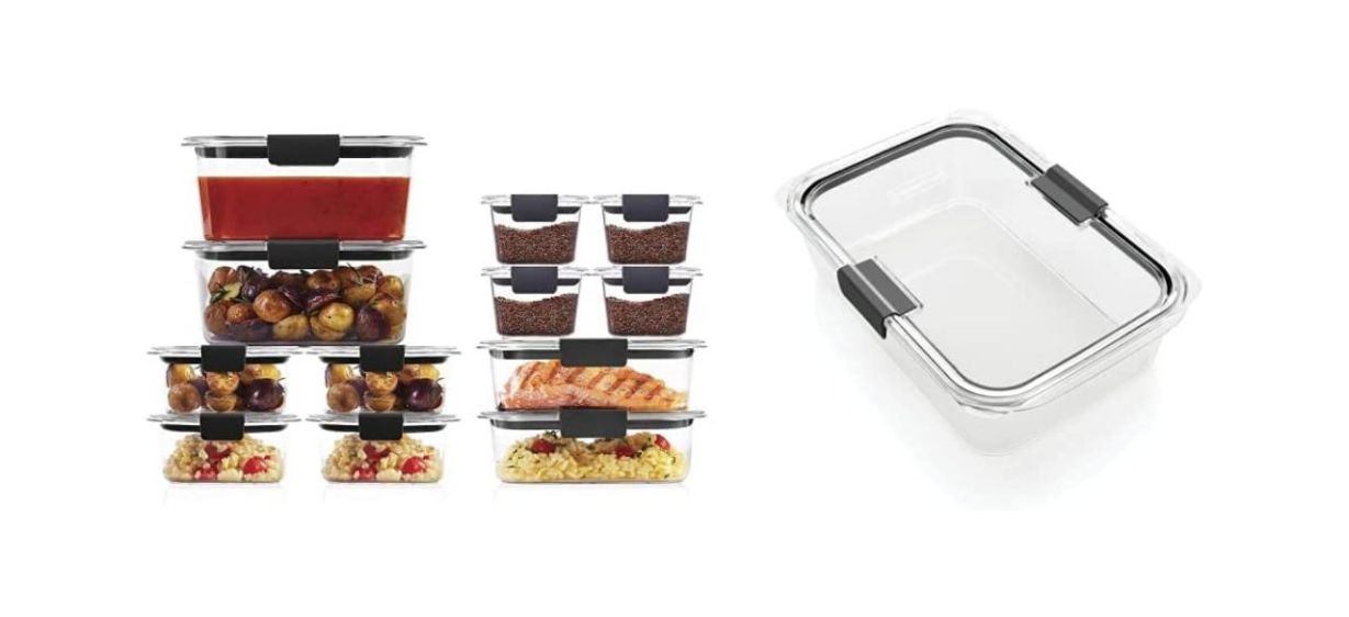 Rubbermaid Brilliance Storage Leakproof Food Container Rubbermaid Brilliance Storage Leakproof Food Container