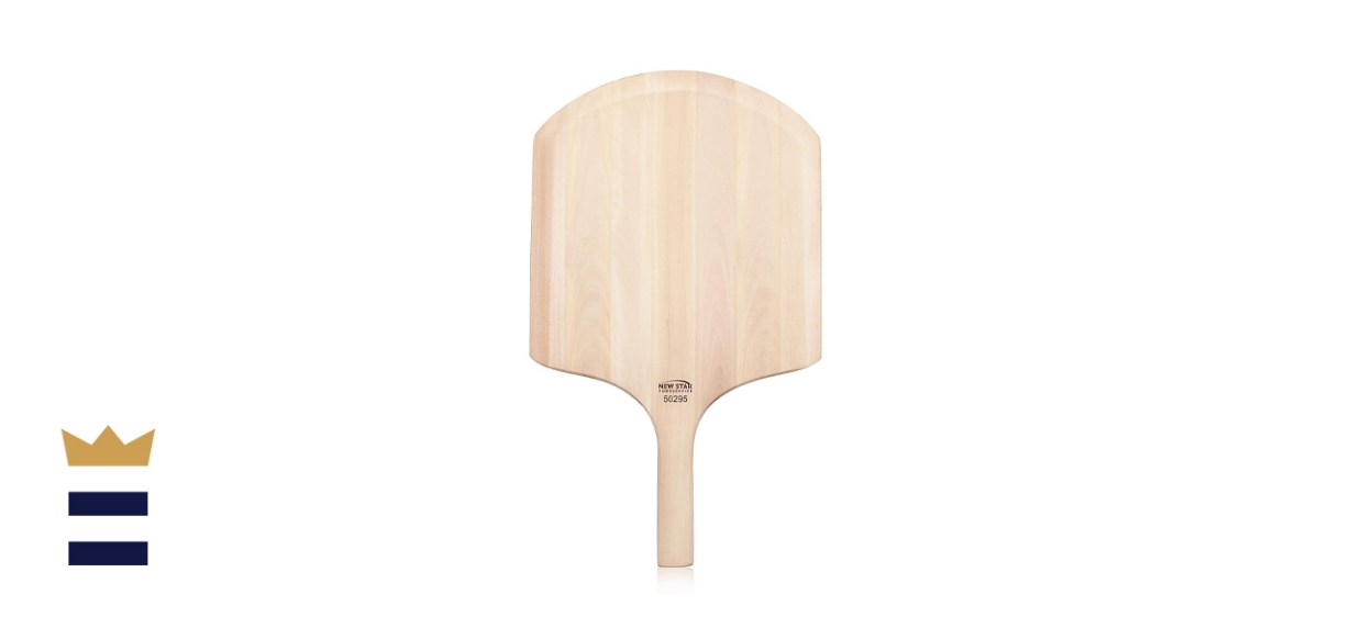 New Star Foodservice Restaurant-Grade Wooden Pizza Peel 