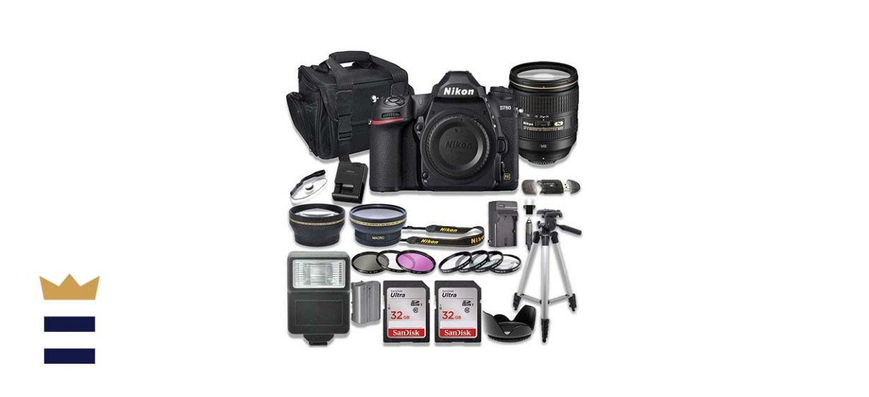 Nikon D780 Digital Camera with AF-S 24-120mm VR Lens Bundle and Accessory Kit