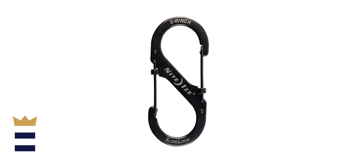 Nite Ize LSB4-11-R3 S-Biner Size 4 Slide Locking Carabiner For Keys and More