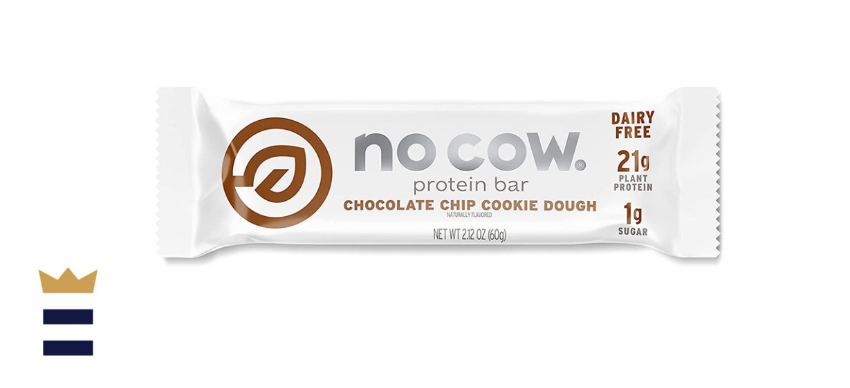 No Cow Chocolate Chip Cookie Dough Protein Bar